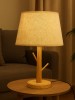 Thumbnail LUMINARIA ABAJUR MADERA  25X410