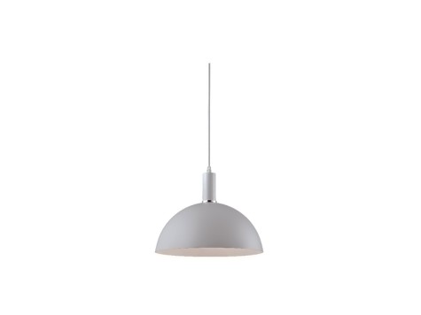 LUMINARIA COLGANTE D35, E27 - GRIS