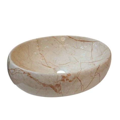 LAVATORIO CERAMICA OVAL  49X34X15